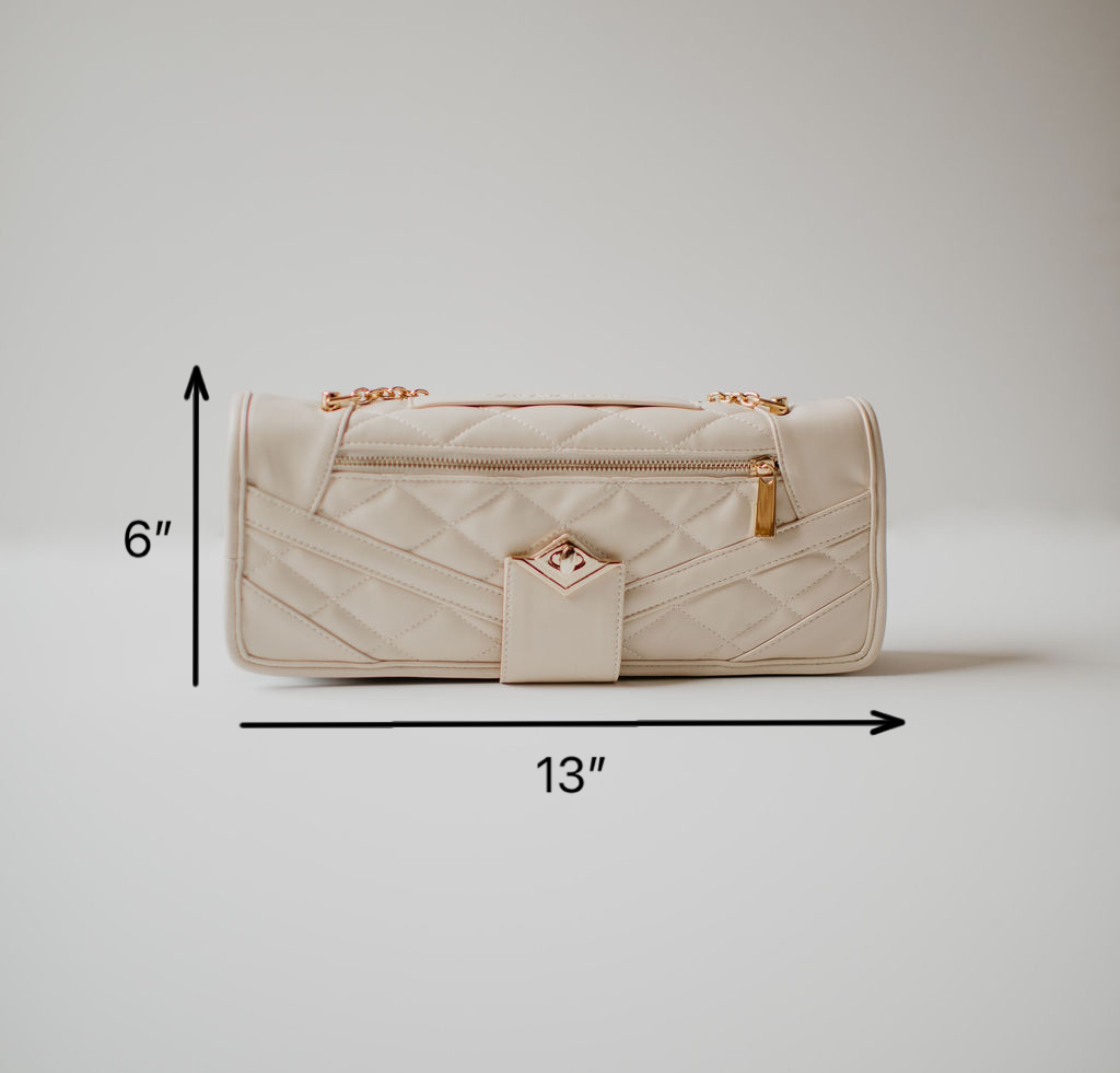 Ivory Travaliere jewelry bag
