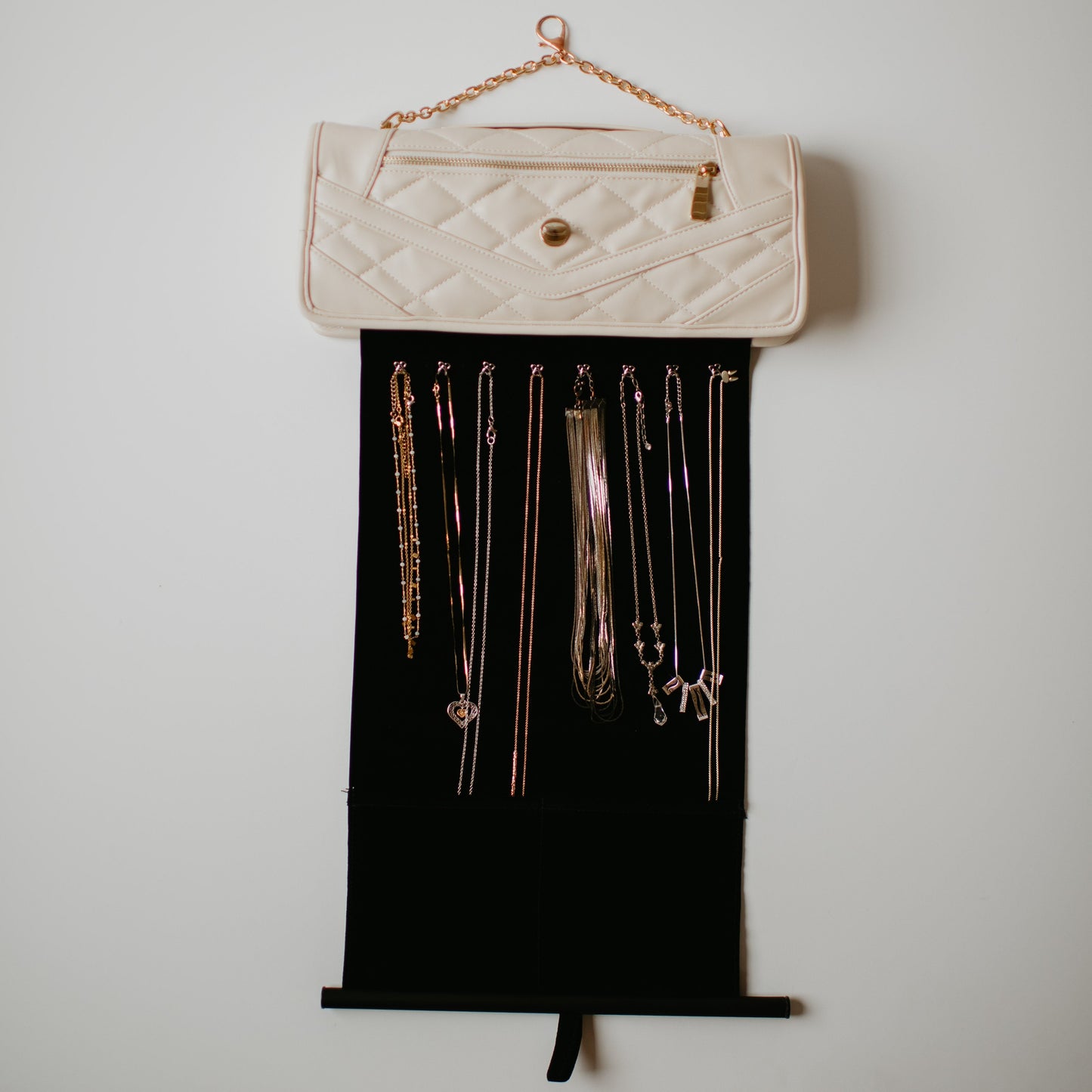 Ivory Travaliere jewelry bag